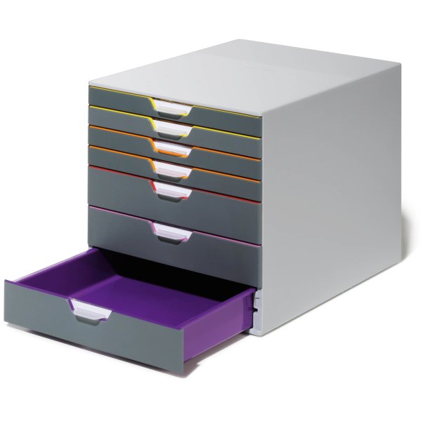 Durable Varicolor förvaringsbox med 7 lådor
