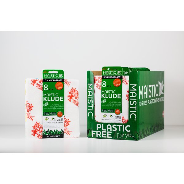 Disktrasa Maistic med tryck mikroplastfri 8 st