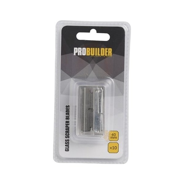 Probuilder glasrakblad, 40 mm, 10 st.