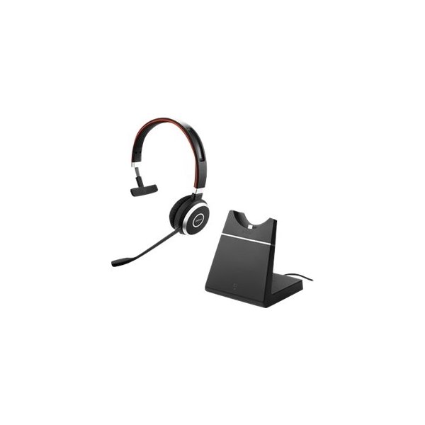 Jabra EVOLVE 65 SE MS Mono headset med laddstativ