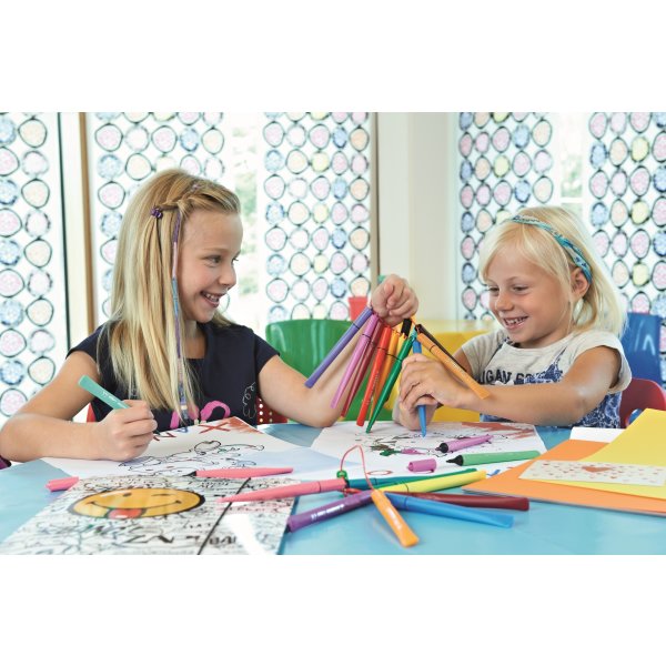Stabilo Cappi tuschpennor för barn | 24 färger