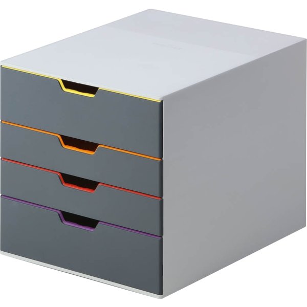 Durable Varicolor förvaringsbox med 4 lådor