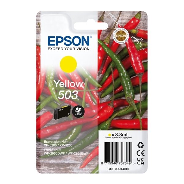 Epson T503 Bläckpatron, gul