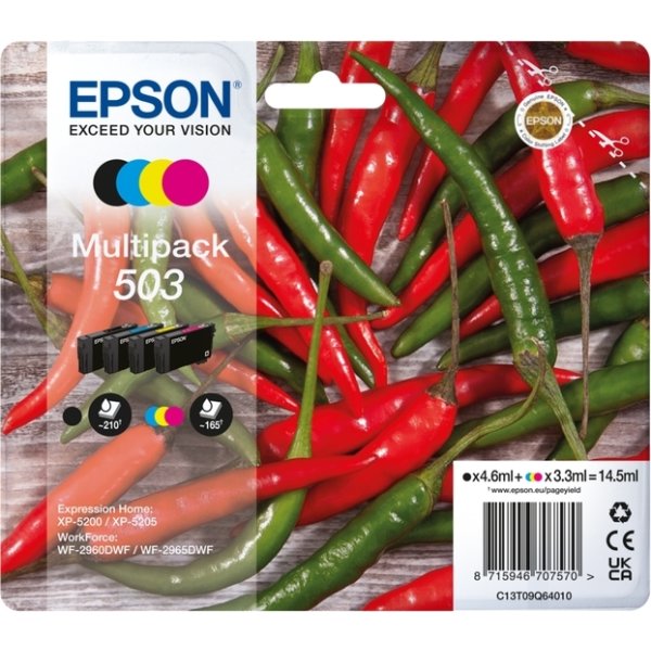 Epson T503 Bläckpatron, flerpack
