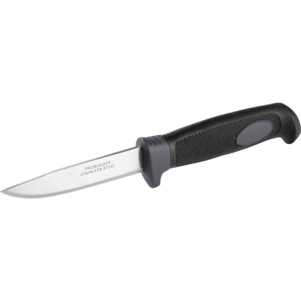 Probuilder slipkniv, rostfritt stål