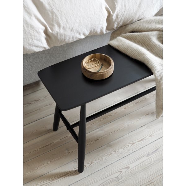 Villa Collection bänk i svartmålad ek