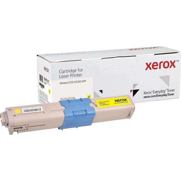 Xerox Everyday lasertoner, OKI 46508709 | Gul