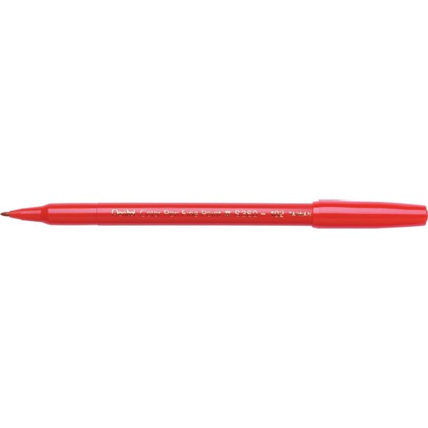 Pentel S360 Fiberpenna Röd