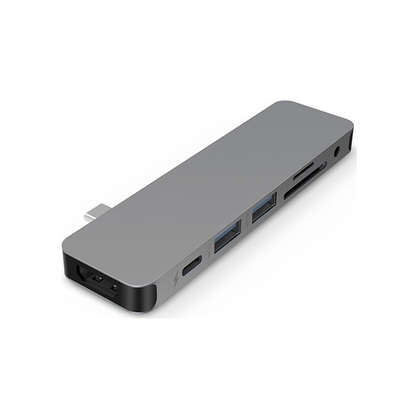 Hyper Solo 7-i-1 USB-C Hub | Grå
