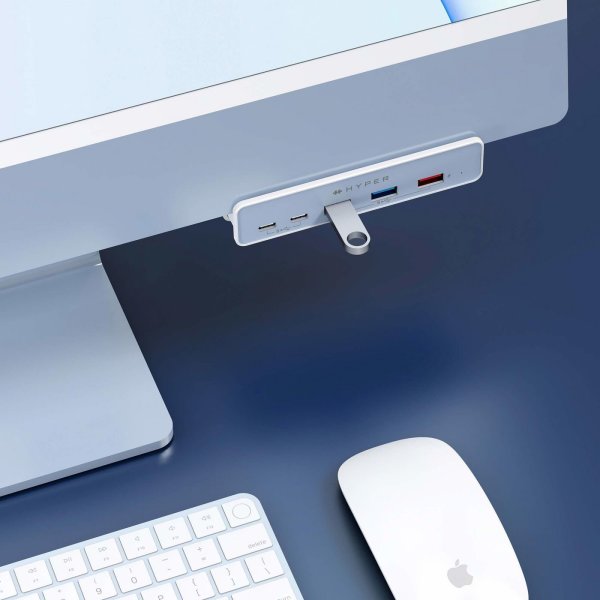 Hyper 5-i-1 USB-C Hub för iMac