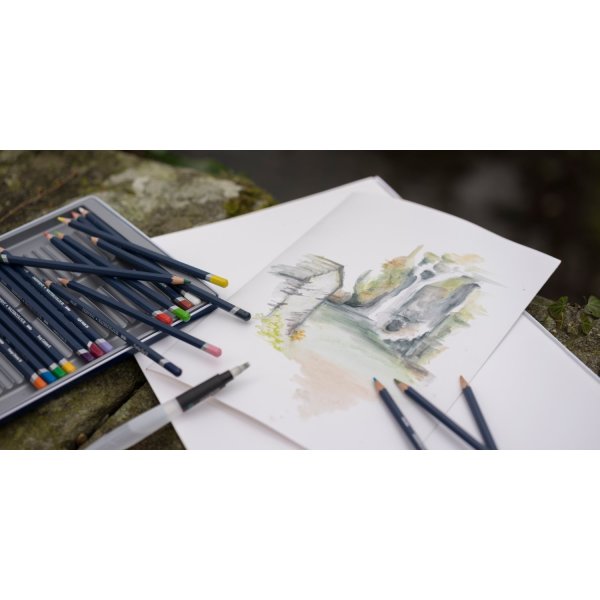 Derwent Watercolour Färgblyertspennor | 24 färger