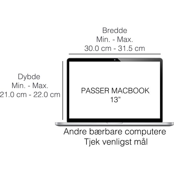 Philbert 4 i 1 Screen Shade Sleeve 13", MacBook