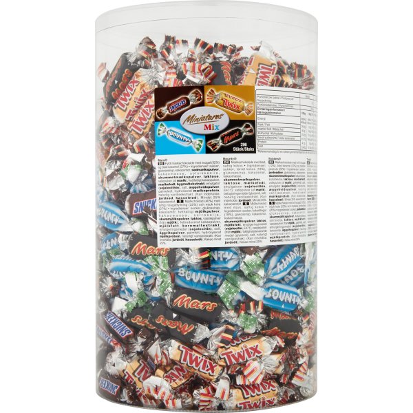 Mixed Miniatures Chokladblandning, 3 kg