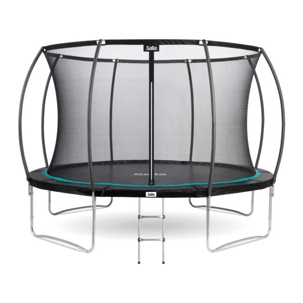 Salta studsmatta Cosmos, Ø427 cm, svart