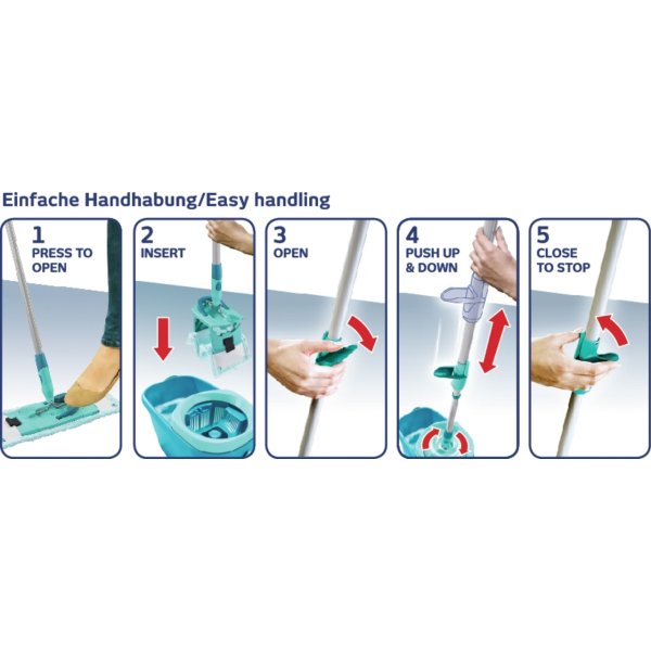 Leifheit Clean Twist Golvskrubbset