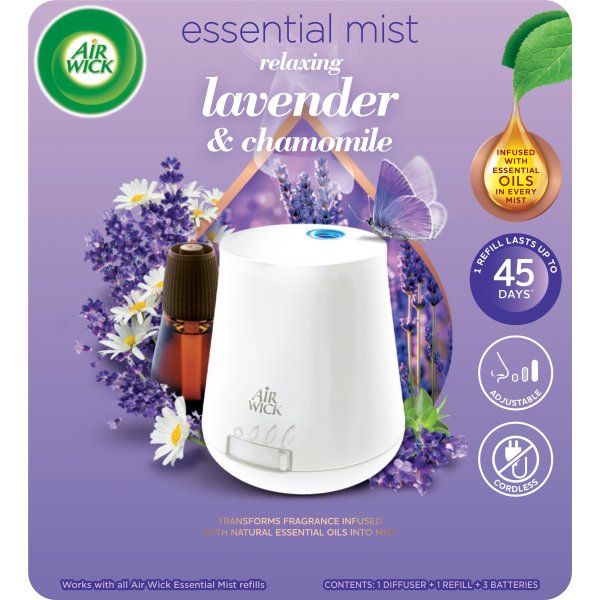 Air Wick Essential Mist Starter | Relax Lavender