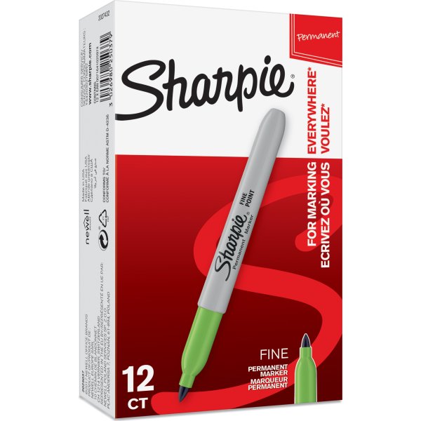 Sharpie Permanent Marker | Fine Point | Limegrön