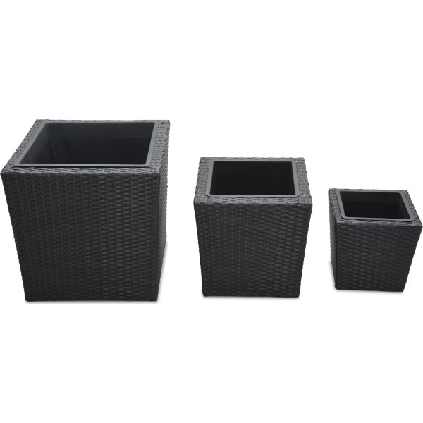 OUTDOOR blomkruka - Set om 3 st.