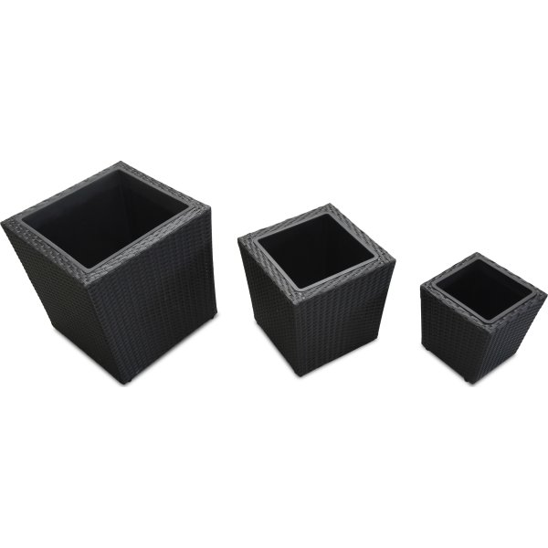 OUTDOOR blomkruka - Set om 3 st.