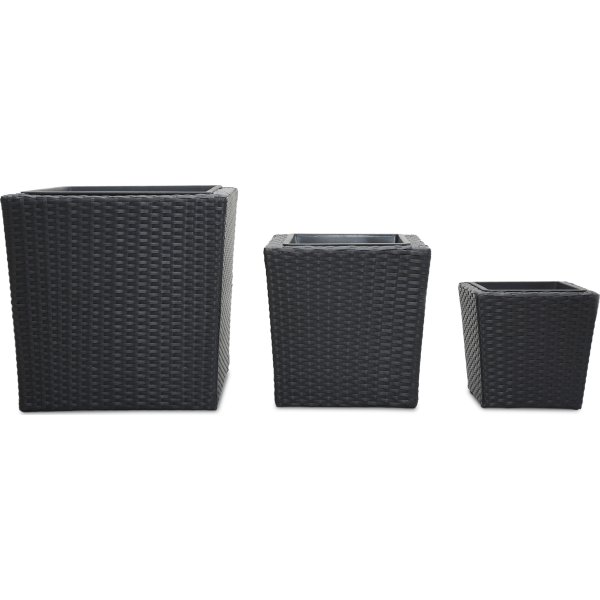 OUTDOOR blomkruka - Set om 3 st.