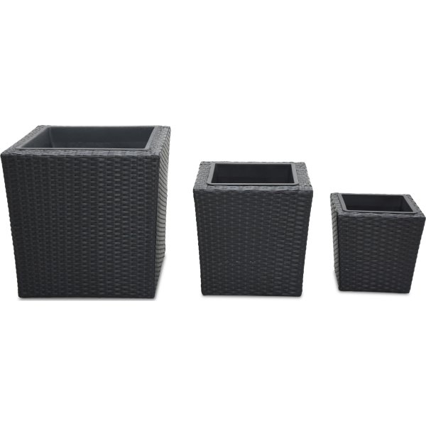 OUTDOOR blomkruka - Set om 3 st.