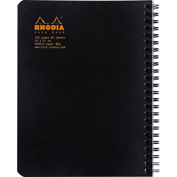 Rhodia Classic Spiral linjerad anteckningsbok | A5