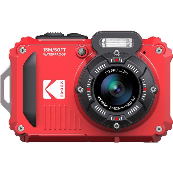 Kodak Pixpro WPZ2 16 MP | Digitalkamera | Röd