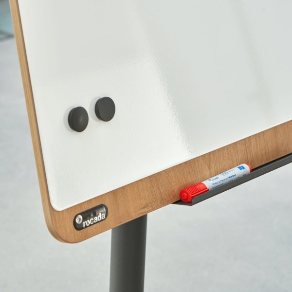 Rocada Natural Mobile Flipchart whiteboard & bord