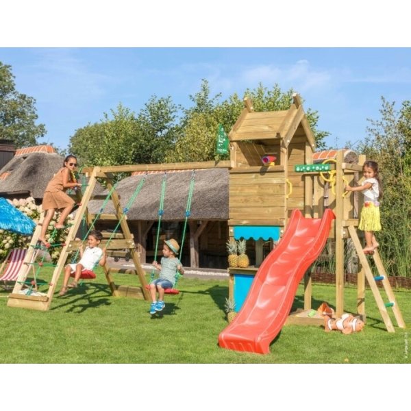 Jungle Gym Resort lektorn, klättring&röd rutsch