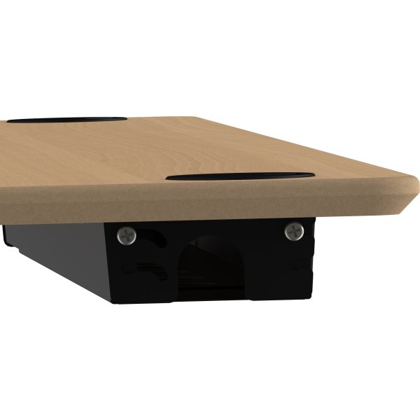 Universal kabelränna, 96-166 cm, Svart