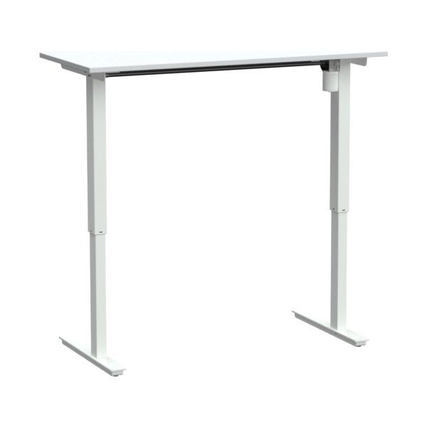 HeighTivity höj-&sänkbart skrivbord, 52x120cm, vit