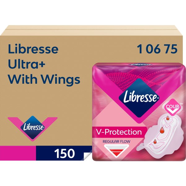 Libresse Ultra+ Wing binda | 150 st.