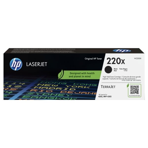 HP LaserJet 220X lasertoner | Svart