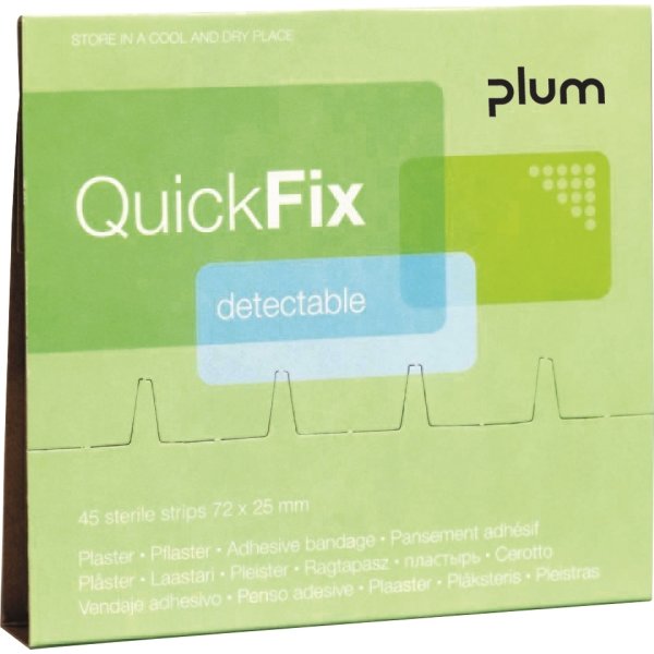 Plum Quick Fix plåster | Detectable | 45 plåster