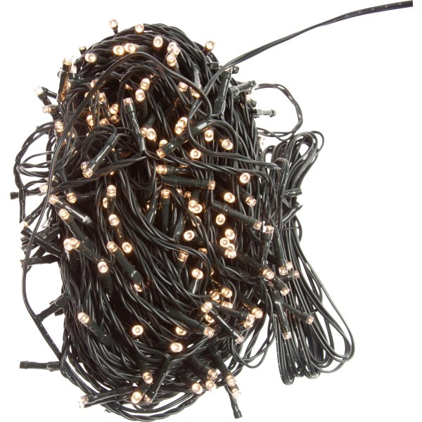 Ljusslinga, 300 LED, L 29,9 m, varmvit