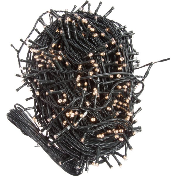 Ljusslinga, 400 LED, L 39,9 m, varmvit