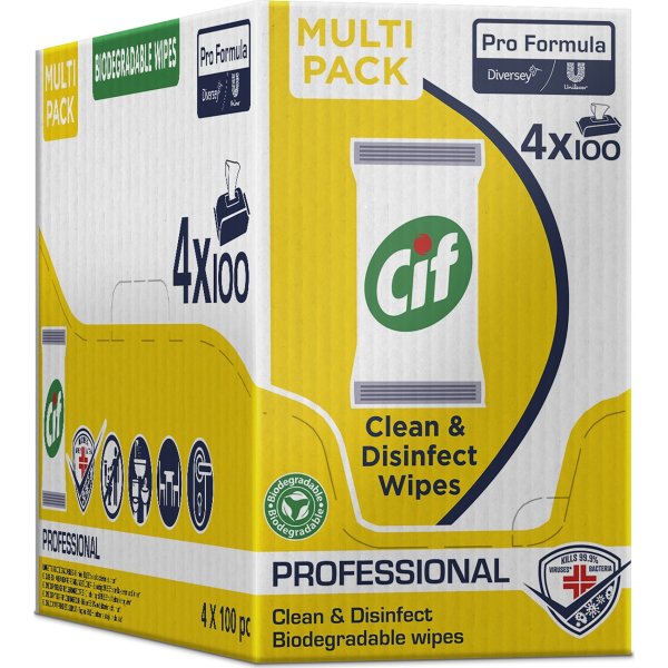 Cif Pro Universal Wipes | 100 st.