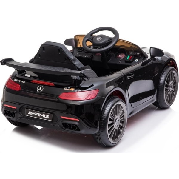 Elektrisk Mercedes AMG GTR barnbil 12V svart
