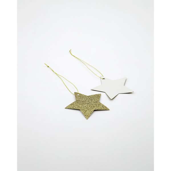 House Doctor Star juletiketter | 12 st. | Guld