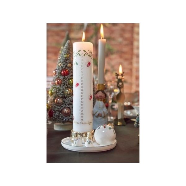 Medusa Jingle Bell ljusstake m/kalenderljus