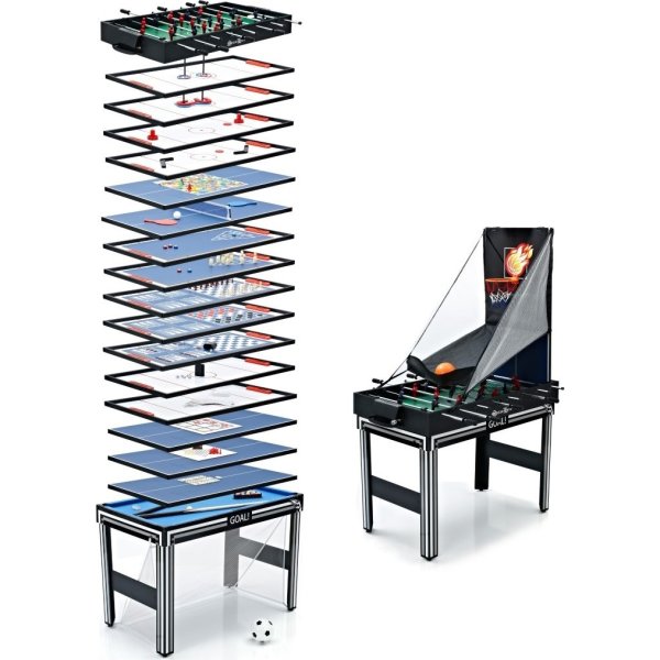 Stanlord Bordsfotboll Toscana - Multi bord 20-in-1