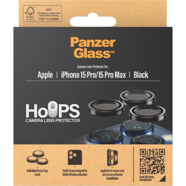 PanzerGlass Hoops iPhone 15 Pro/ Pro Max