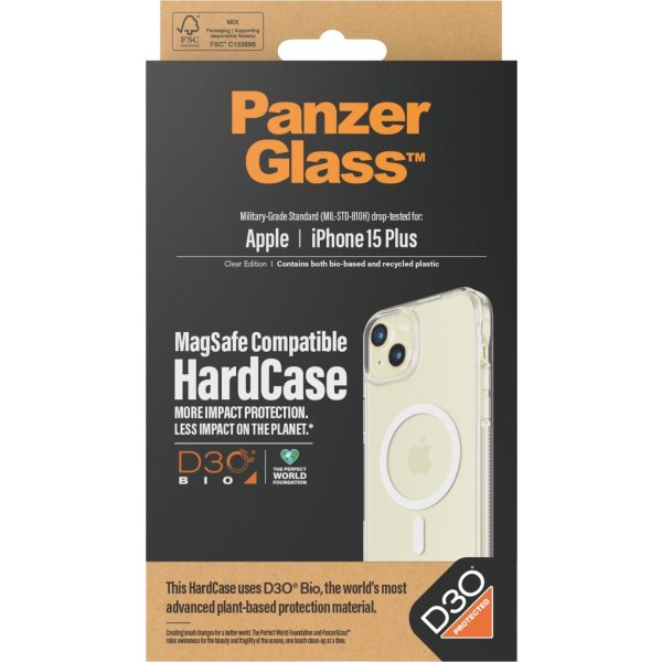 Panzerglass HardCase mobilskal för iPhone 15 Plus