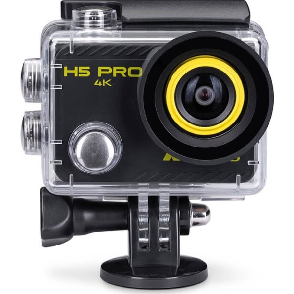 Midland H5 Pro 4K 16MP actionkamera | Svart/gul