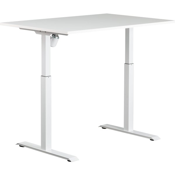 Sun-Flex I höj- och sänkbart bord, 120x80, vit