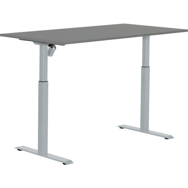 Sun-Flex I höj- och sänkbart bord, 160x80, Grå/grå