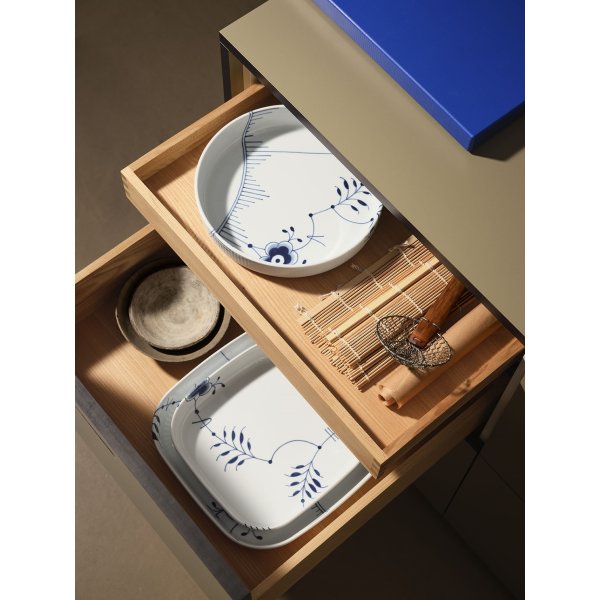 Royal Copenhagen Blue Fluted Mega Ugnsfast 30x30cm