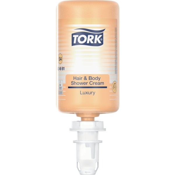 Tork S4 Luxury Hair & Body tvål, 1 liter