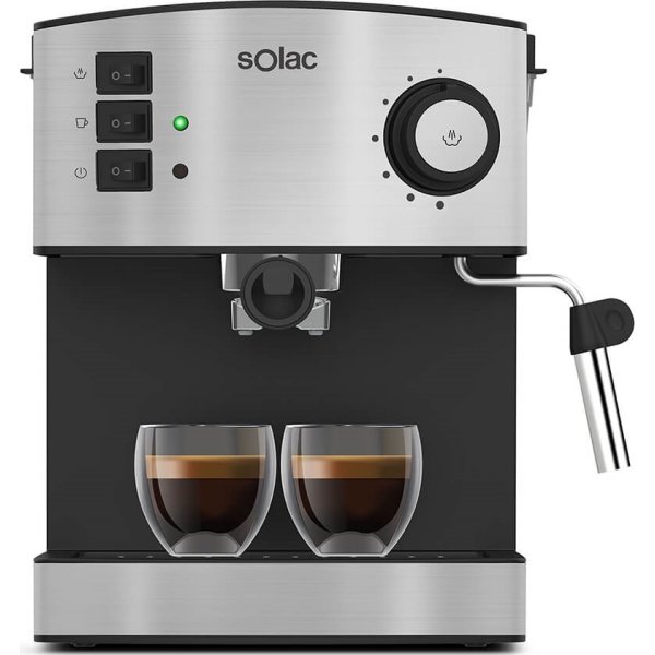 Solac Taste Classic M80 espressomaskin | Stål