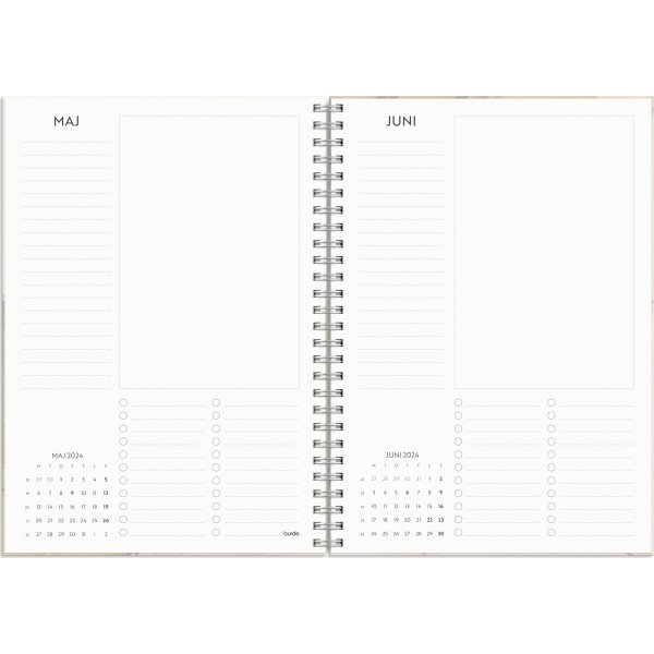 Burde Life Planner To Do Kalender 2024, Book hardback